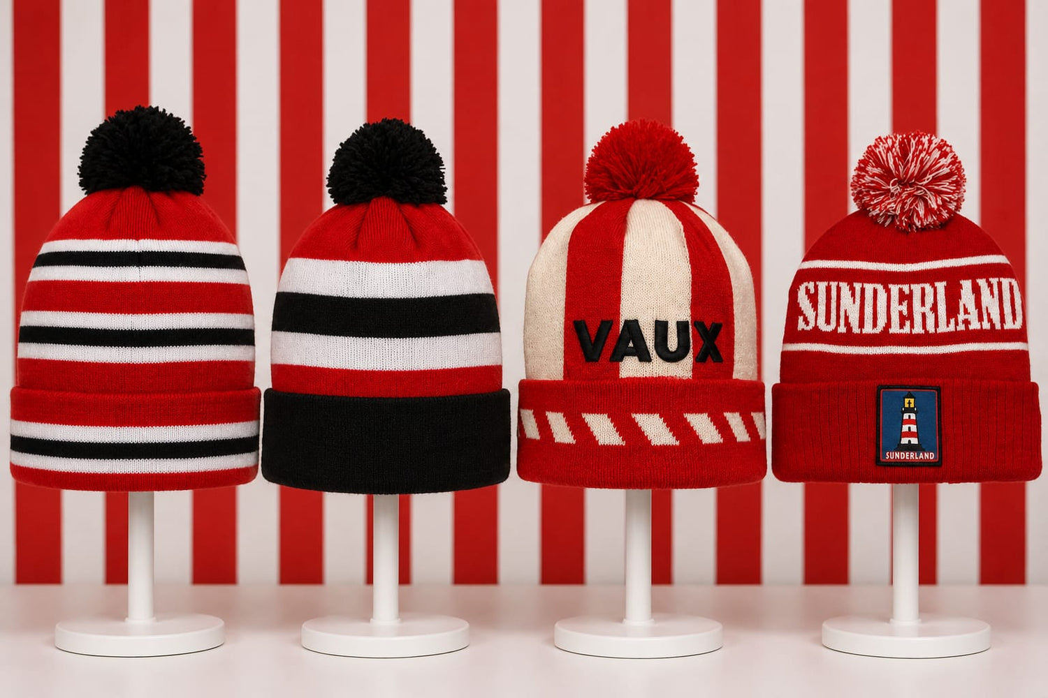 Bobble hats by Mackemshop