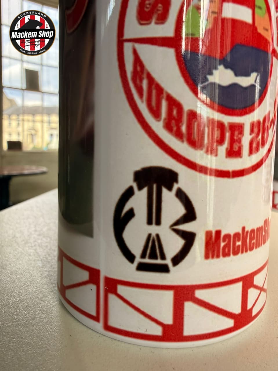 FTM logo on Sunderland Bottle by MackemShop