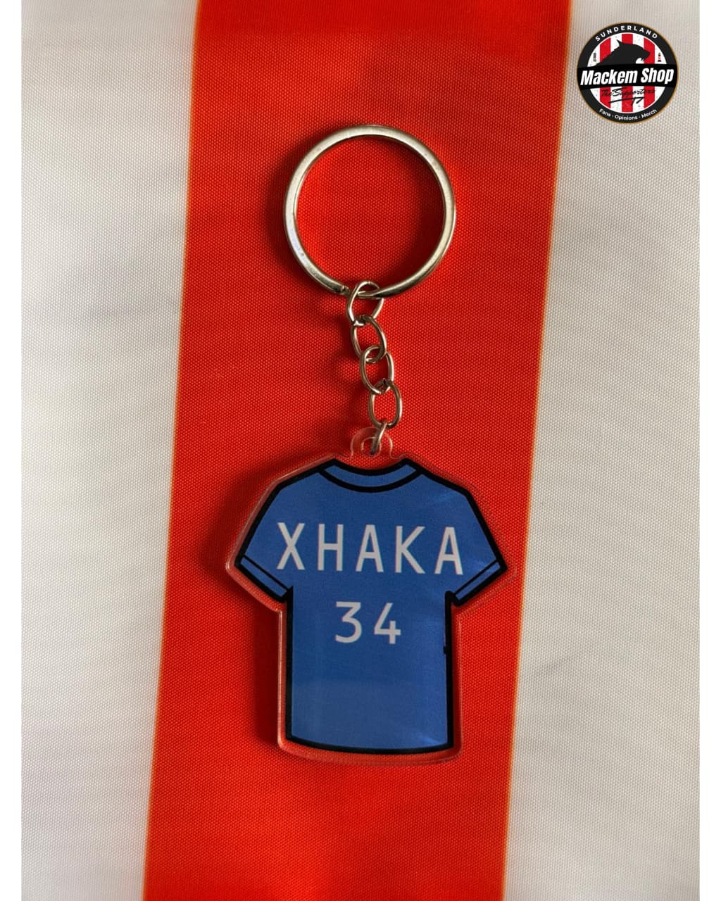 Xhaka Keychain by MackemShop.
