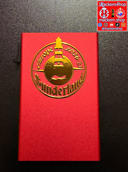 Sunderland European Tour 2026/27 Side-Opening RFID Wallet | MackemShop Exclusive