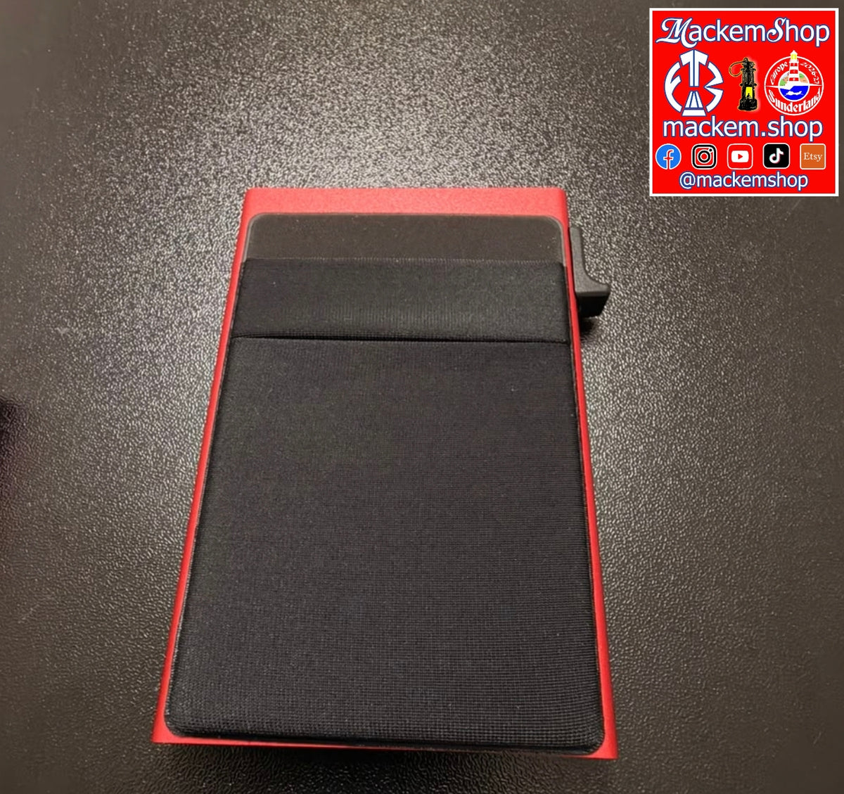 Sunderland European Tour 2026/27 Side-Opening RFID Wallet | MackemShop Exclusive