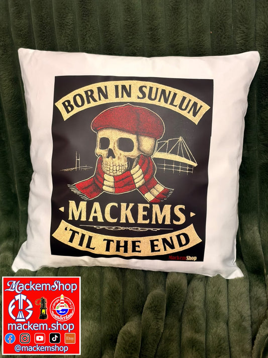 Born in Sunlun – Mackems ’Til the End Pillowcase | MackemShop Exclusive