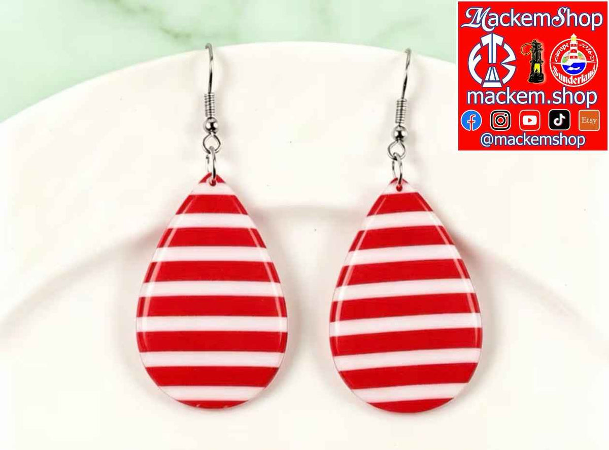 MackemLass Geordie Teardrop Earrings | MackemShop Exclusive