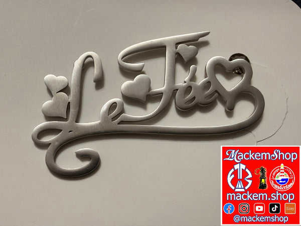 Le Fee Love badge by MackemShop.