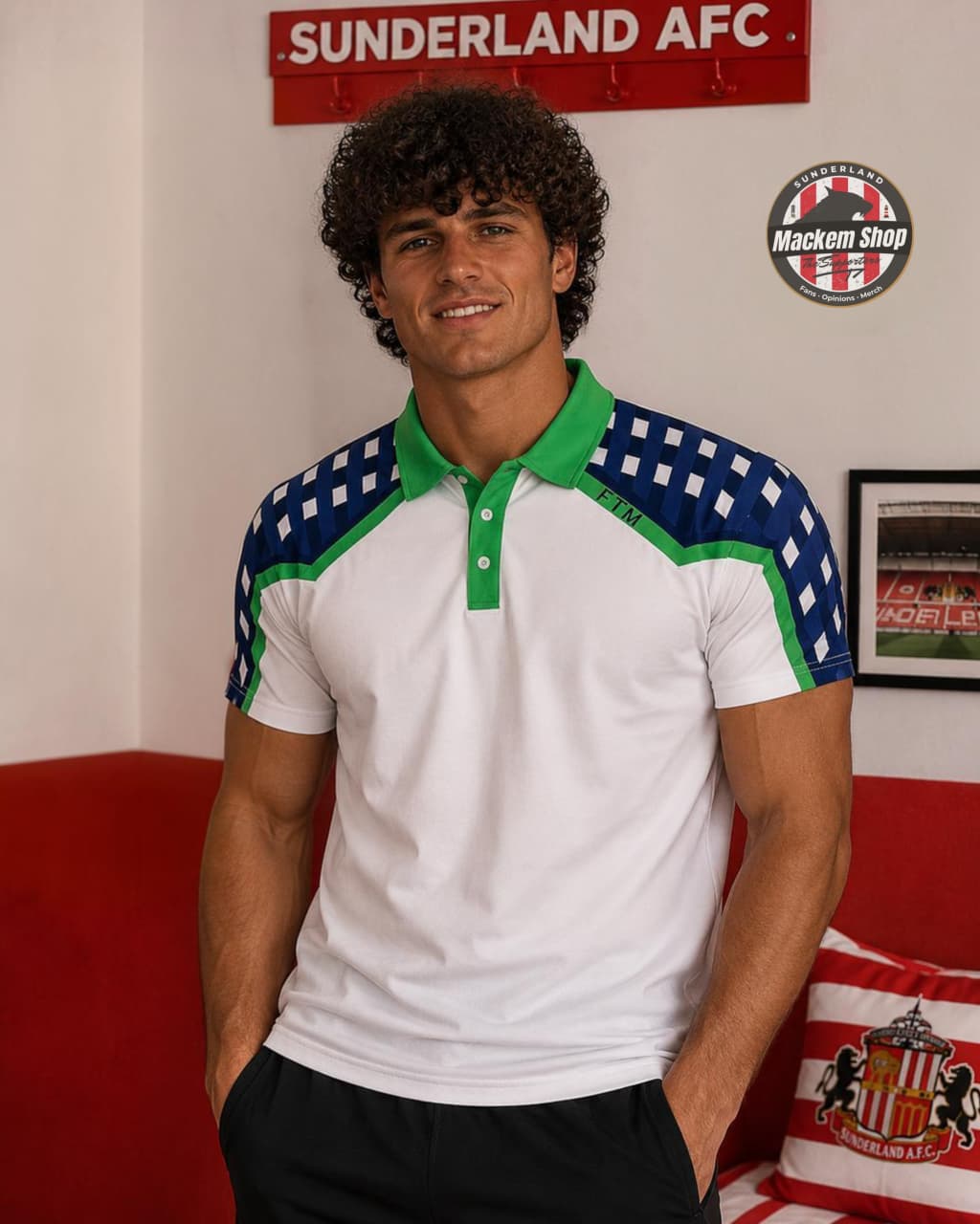 1992 Tribute- Golf Polo shirt by Mackem shop.