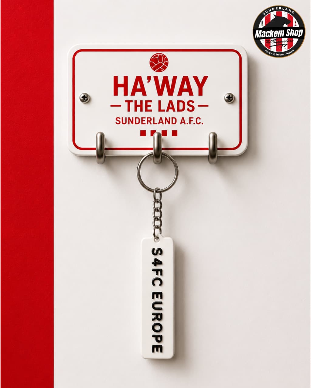 SAFC Europe Bar Keychain by MackemShop.