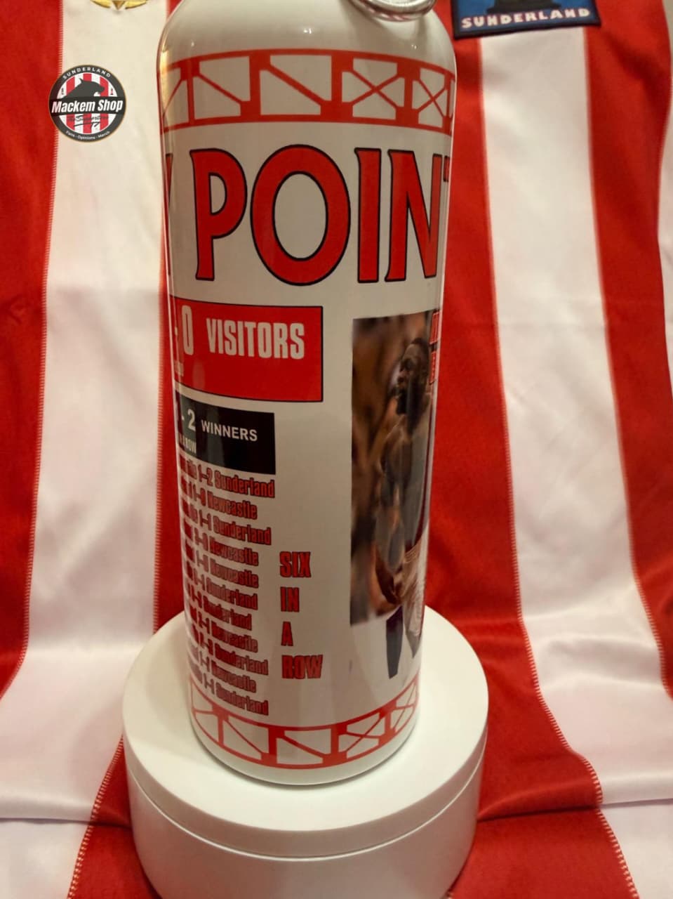 Scorecard of 11 in a row wins of sunderland AFC against newcastle united