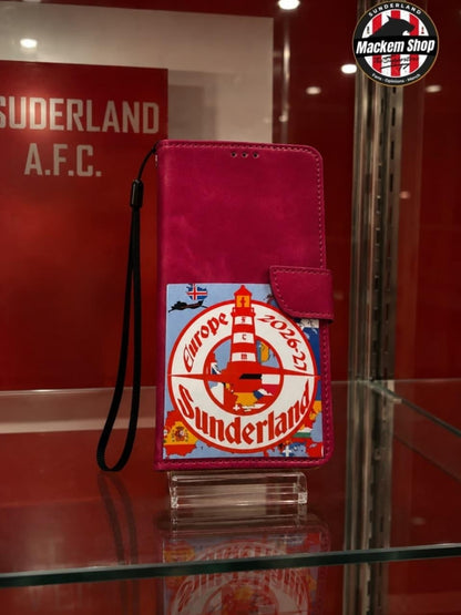 Sunderland Europe 2026-27 Red Samsung A53 Flip Style iPhone case by MackemShop.