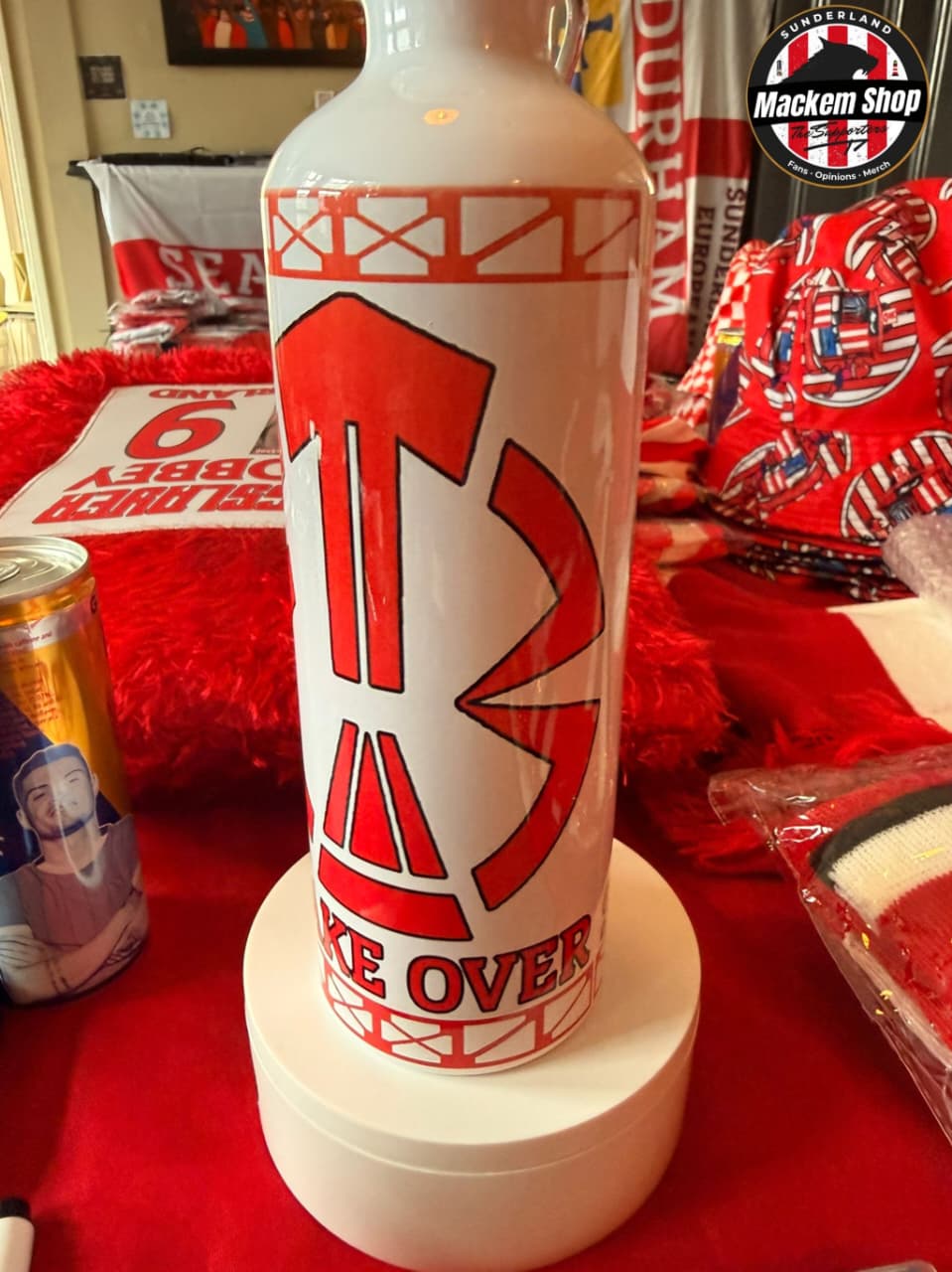 FTM Graphic on a bottle by MackemShop.
