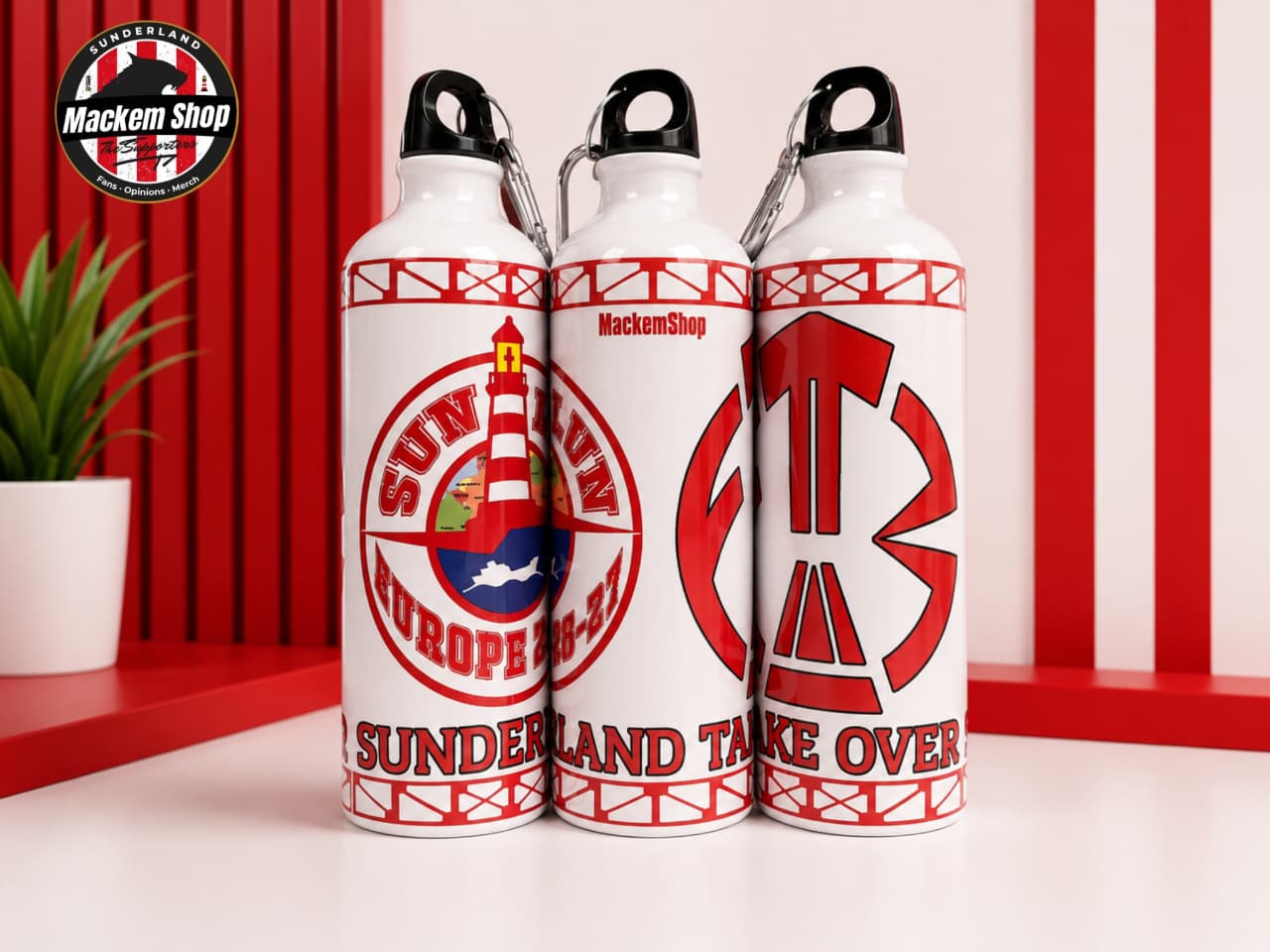 Sunderland Take Over- Sunlun europe 26-27, FTM graphics on bottle by MackemShop.