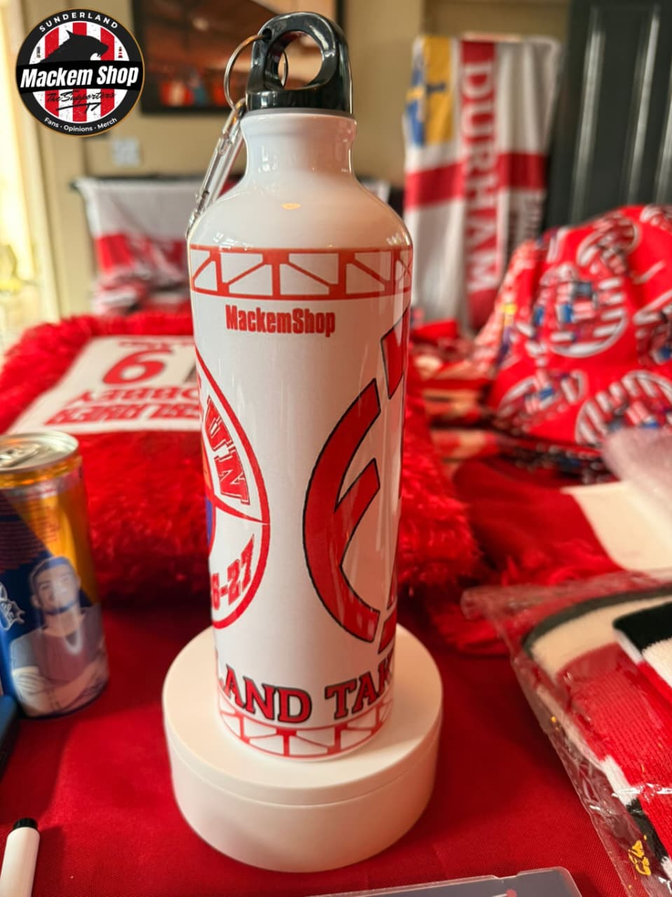 Sunderland Take Over FTM Water Bottle by MackemShop.