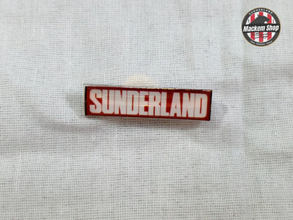 Sunderland Badge on a white background with MackemShop logo in the corner.