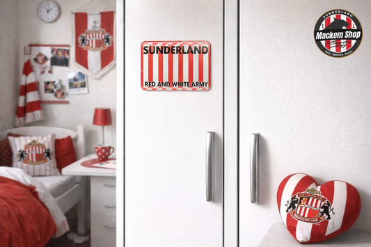 Sunderland “Red and White Army” Fridge Magnet