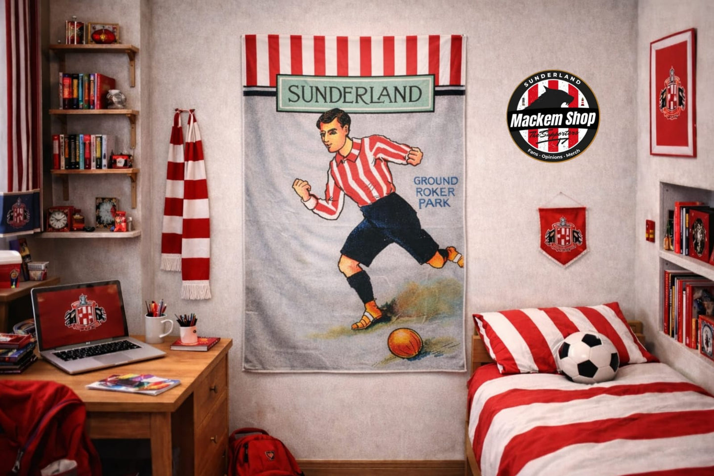 Sunderland Roker Park Heritage Towel