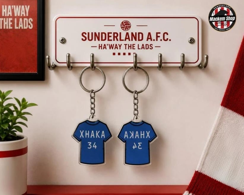 Xhaka keychain by Mackemshop.