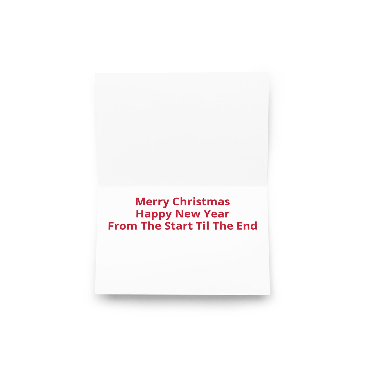 Merry Christmas Mackems - MackemShop Exclusive Christmas Card