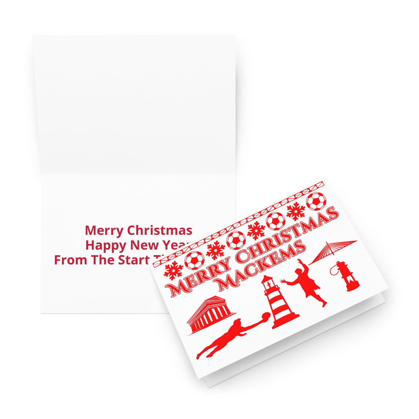 Merry Christmas Mackems - MackemShop Exclusive Christmas Card