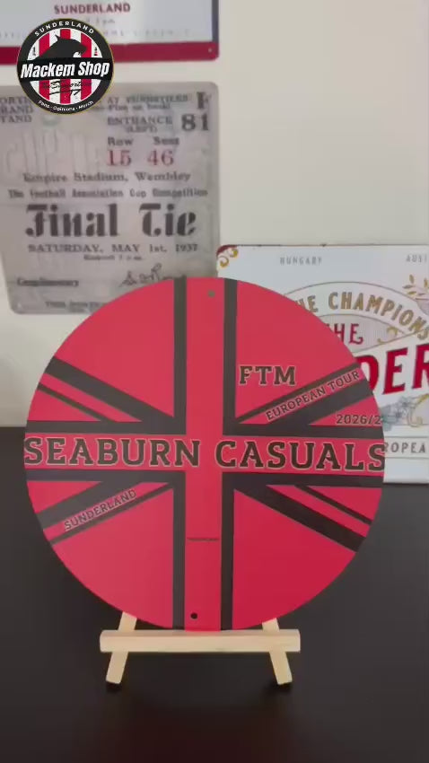 Metal sign MackemShop.